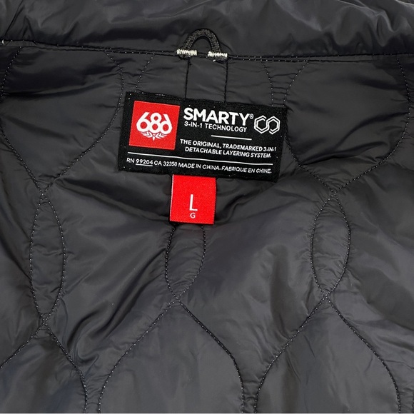 686 women lifestyle SMARTY Spellbound inner jacket quilted sherpa large - Picture 6 of 11